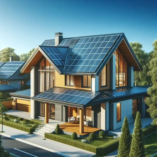 Vivienda super eficiente con energía solar